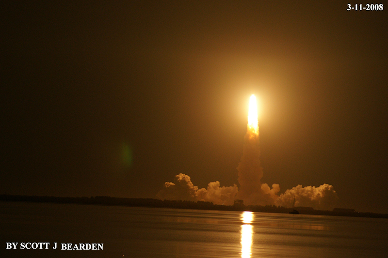 STS-123 NIGHT LAUNCH